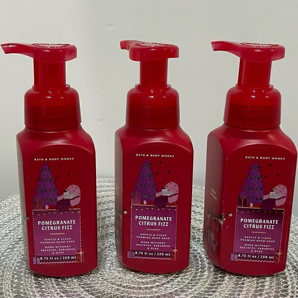 BBW Pomegranate Citrus Fizz Foaming Hand Soap NWT